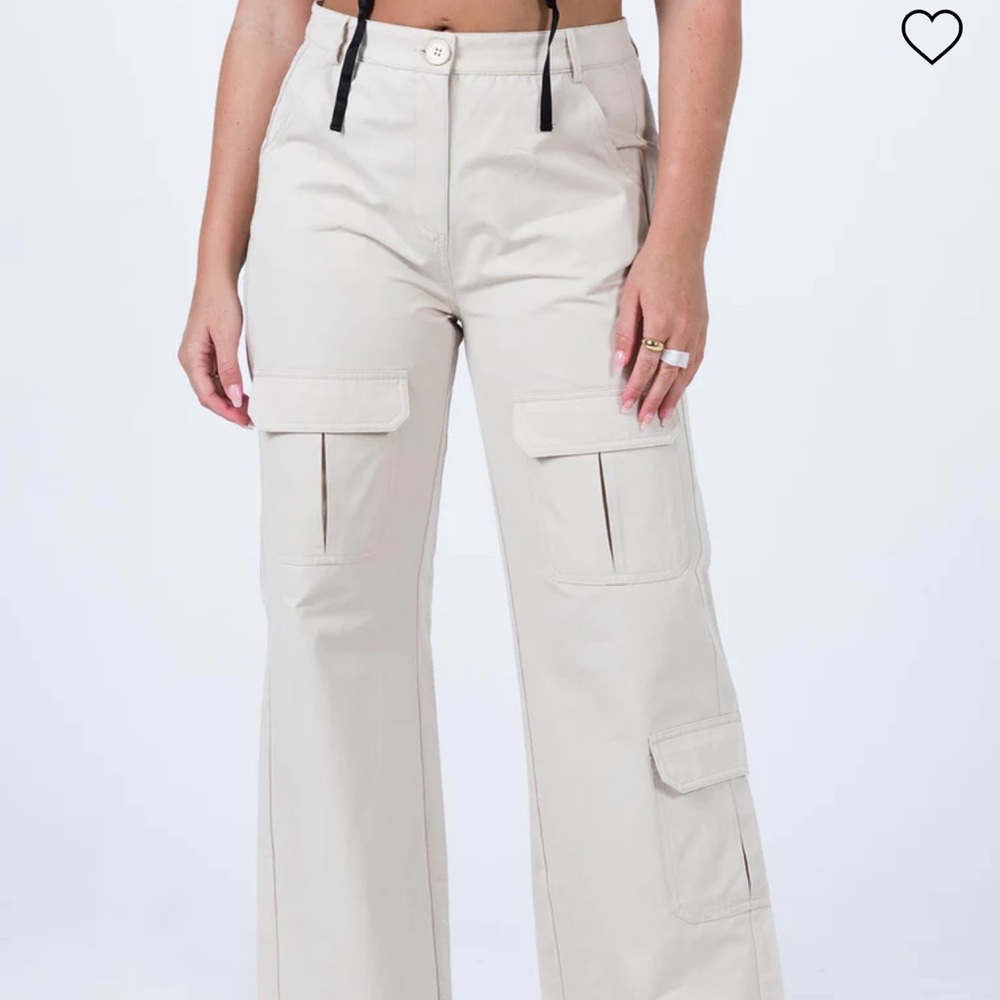 Princess Polly Glenda beige pants
